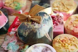 Weihnachtliche Seifen